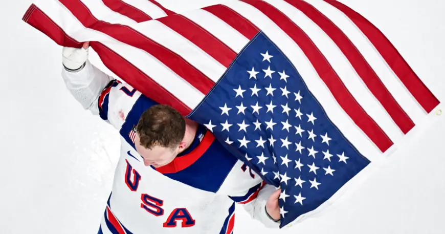 Us Mens Hockey Controversy Follows Gold Medal Celebration