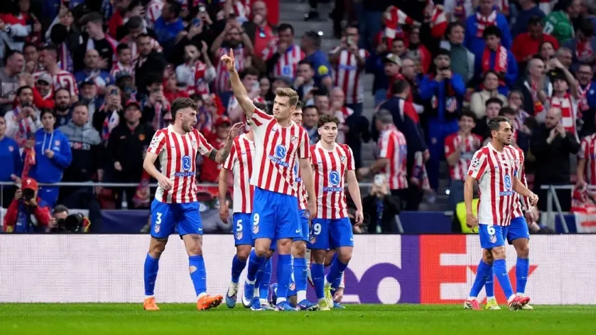 Atlético Madrid - Club Brujas: Sorloth hat-trick sends Atleti into Champions League Round of 16