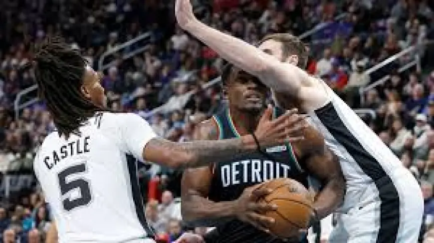 Spurs Vs Pistons: spurs vs pistons set for defensive showcase after Wembanyama milestone