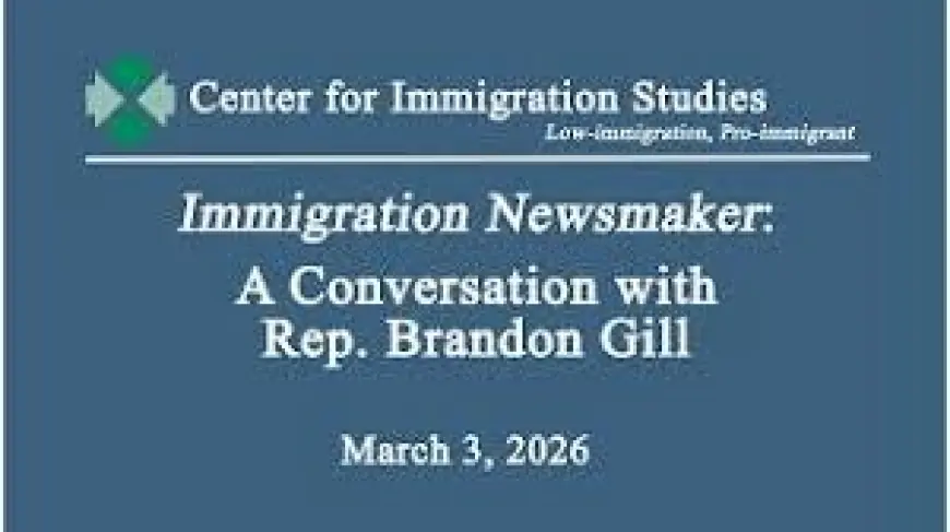 Brandon Gill: Online Listing for Immigration Conversation Displays Only a Placeholder