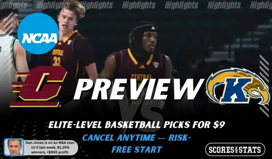 Kent State Basketball Favored in Central Michigan Matchup Tuesday