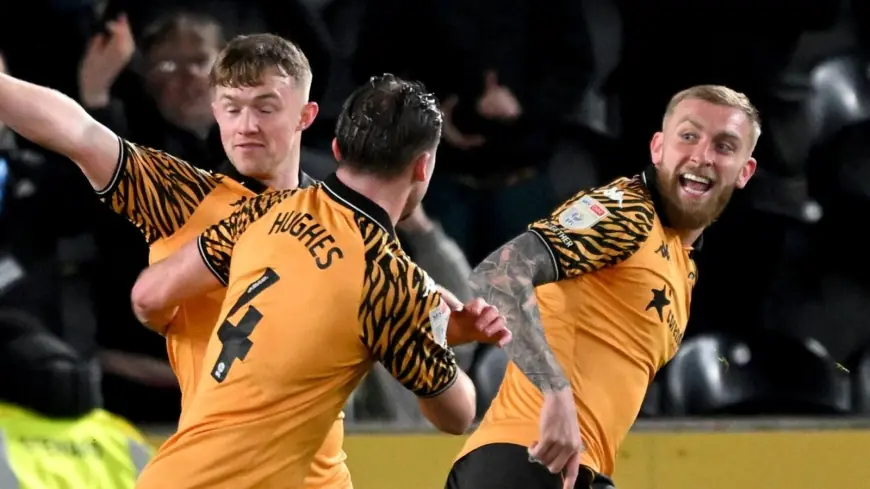 Hull City Vs Derby County: Win shifts momentum as late goals lift Hull back into play-off scramble