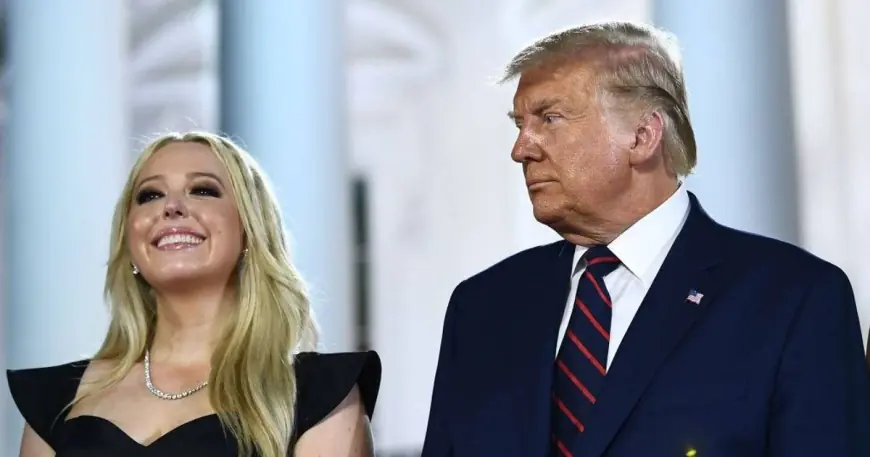 Tiffany Trump wows in all black number as she enjoys getaway