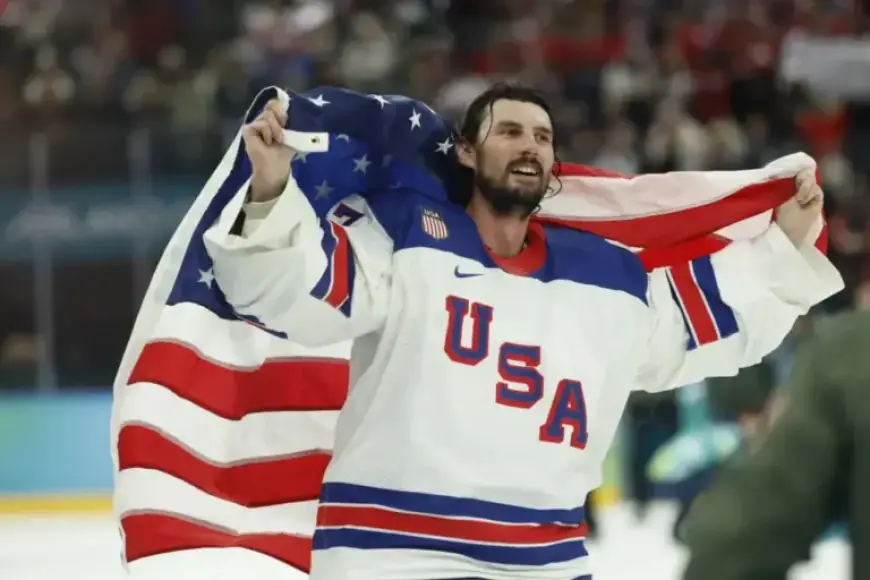President Trump Honors USA Men’s Hockey Hero with Prestigious Award