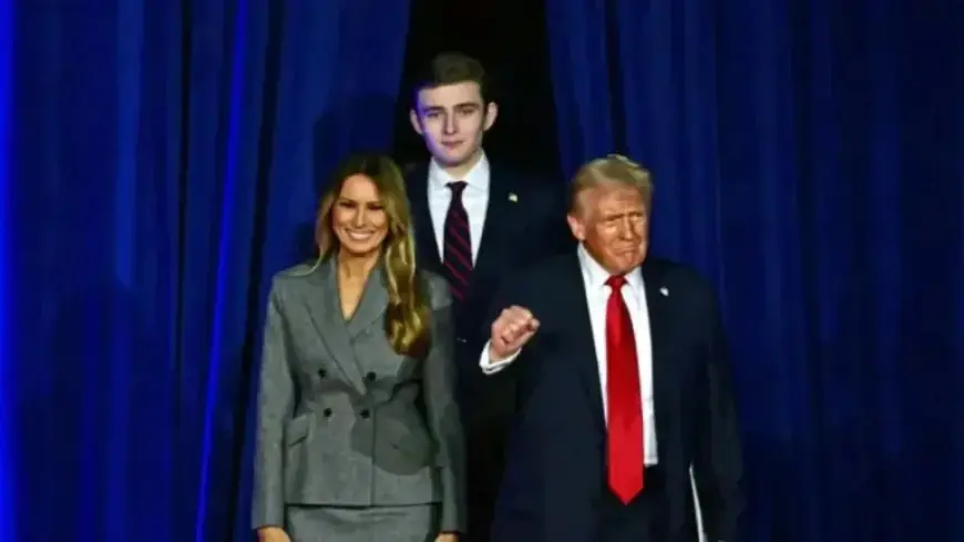 Barron Trump Equals LeBron James in Height, Google Confirms