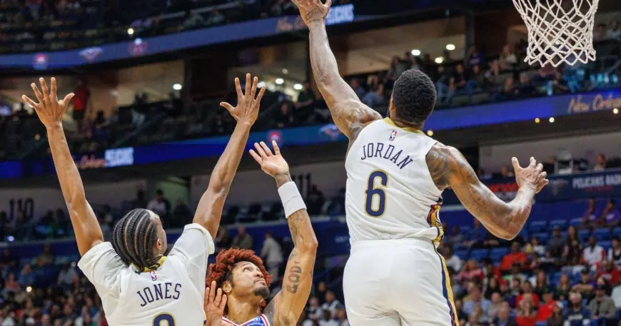 Deandre Jordan responds to rare playing time with a vintage performance in Pelicans win
