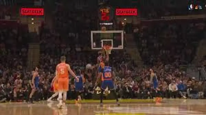 Knicks Vs Cavaliers: Cavaliers 109-94, Cavs Avoid Season Sweep