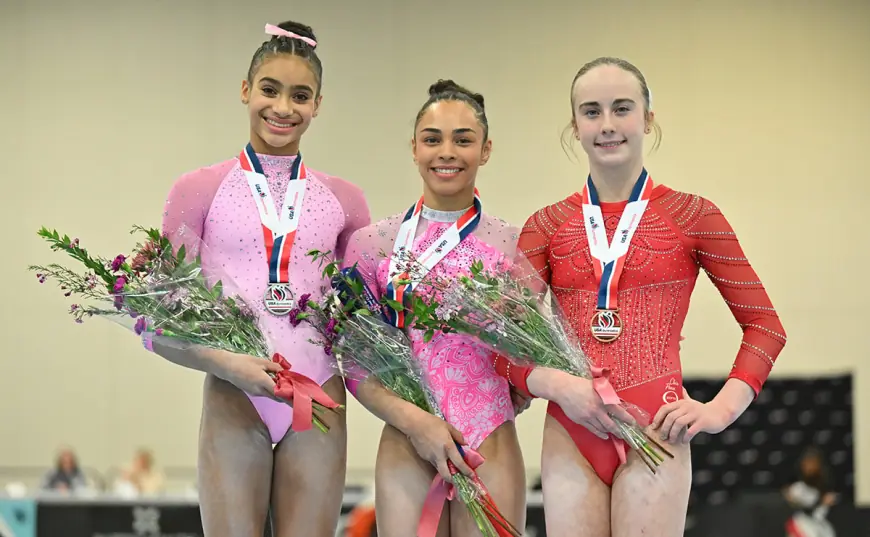 Rivera wins senior all-around as Xfinity national team announced at Winter Cup