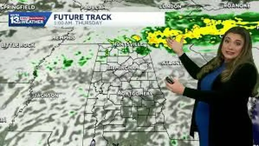 Forecast: Milder Days Ahead for Alabama, But Strong Thursday Storms Loom After Cloudy, Breezy Wednesday