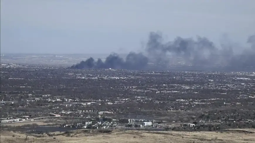 Thornton fire sends thick black smoke over Denver metro as evacuations ordered and I-25 shut down