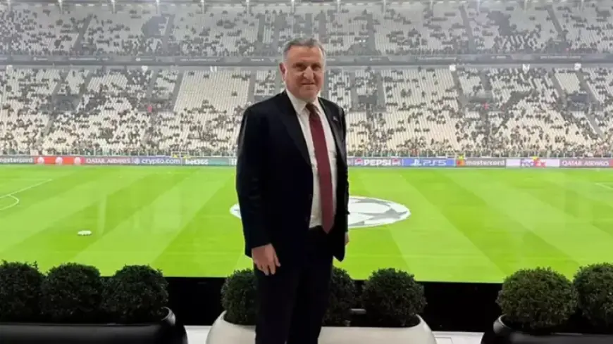 Minister Osman Aşkın Bak Attends Juventus vs. Galatasaray Match