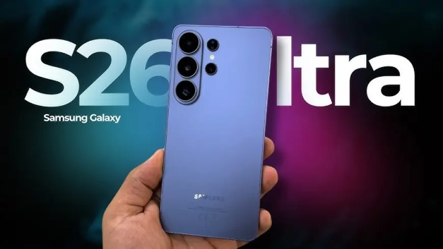 Samsung Galaxy S26 Ultra Leak Cycle Accelerates Ahead Of Expected 2026 Launch