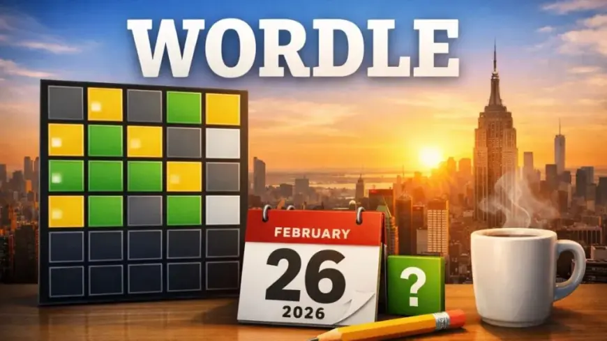 Wordle Today Answer and Hints for February 26, 2026 (Puzzle #1713)