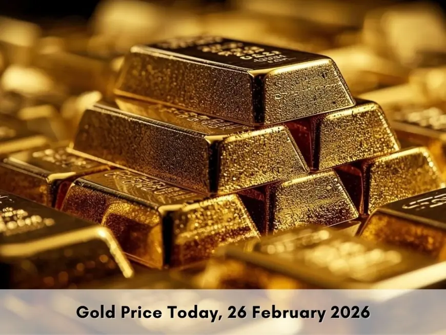 Gold Price Today — February 26, 2026: Gold Futures Hit $5,163 as JP Morgan Targets $6,300 All-Time High