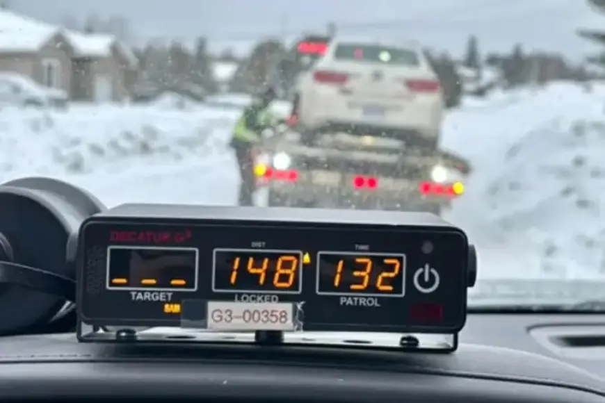 Driver Speeds at 148 km/h in 80 Zone on MR 35, Azilda