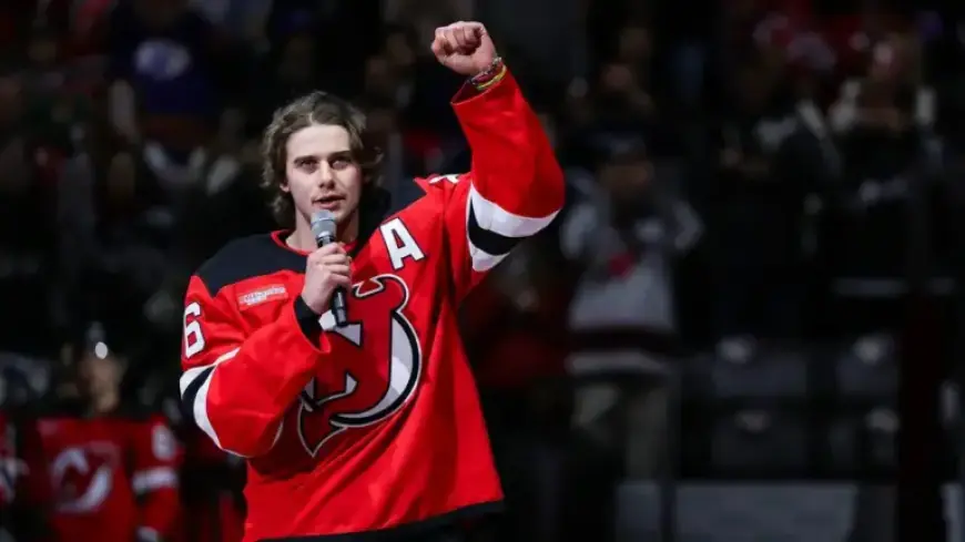 Olympic Champion Jack Hughes Receives Rousing Ovation in Devils’ Return Game