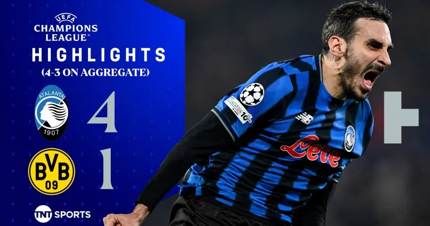 Atalanta Vs Dortmund: Last‑gasp penalty and red card flip tie as Italians reach Champions League last 16