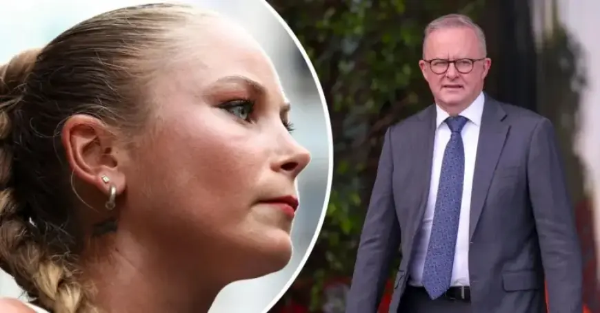 PM Albanese Apologizes to Grace Tame for ‘Difficult’ Remark in Interview