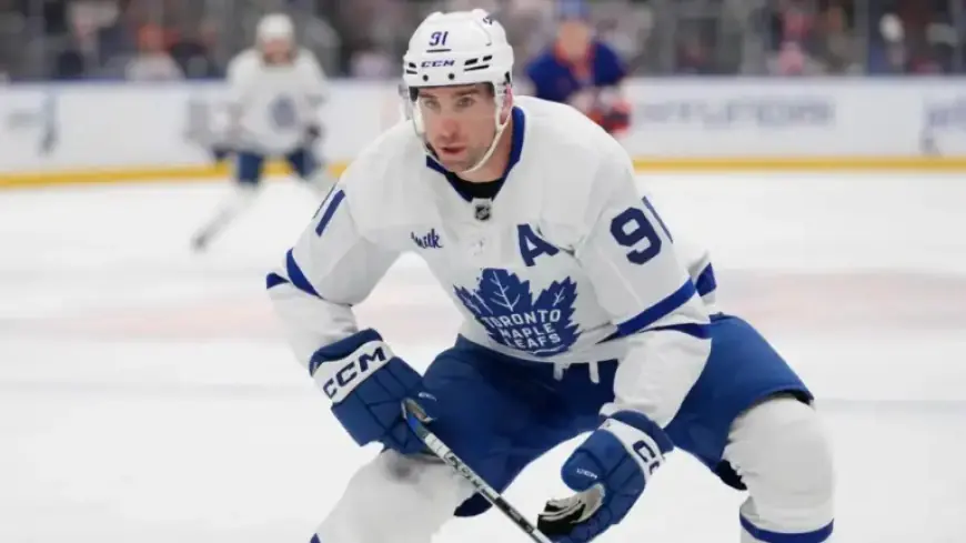Tavares Sidelined by Flu, Nylander Back on the Ice for Maple Leafs