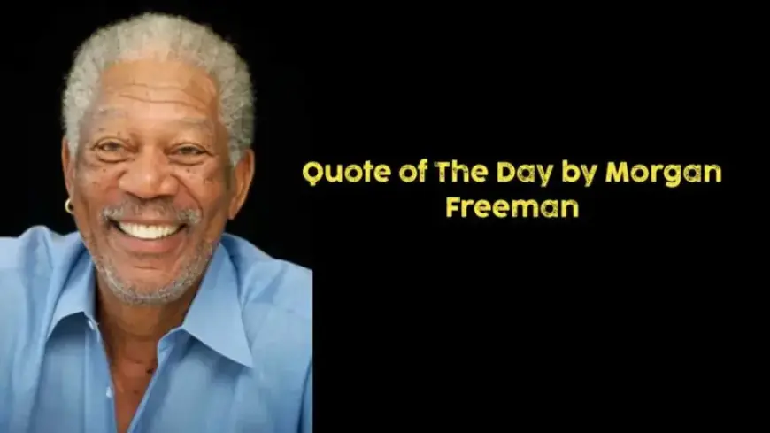 Morgan Freeman on Harnessing the Power of Stillness