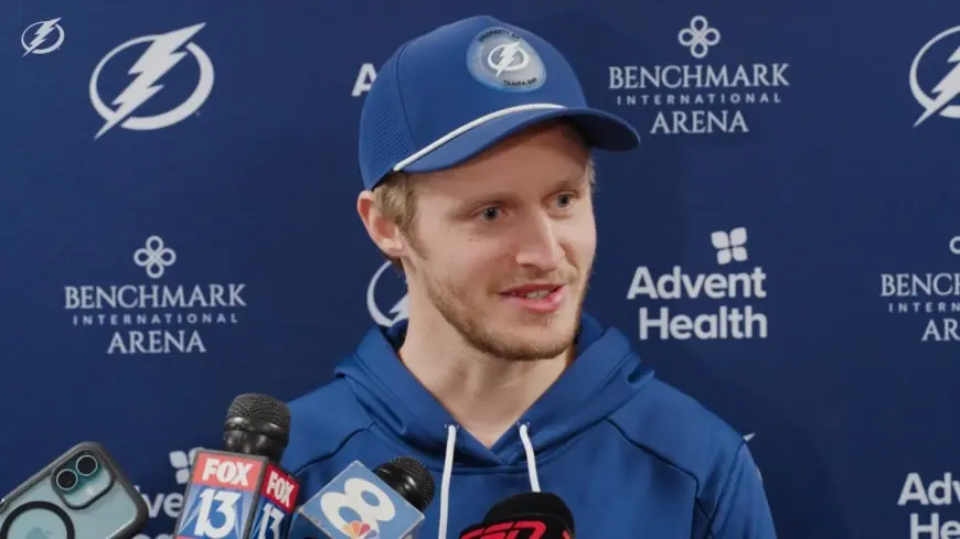 Nhl Scores: nhl scores — Guentzel pregame, Berube on Leafs' loss