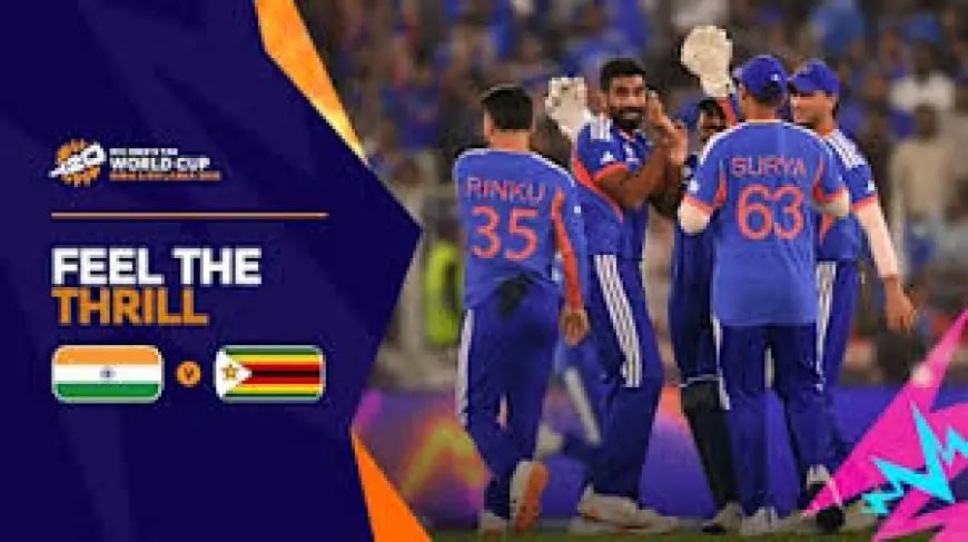 Weather Today: India v Zimbabwe Match Preview — 'Feel The Thrill' at T20WC 2026