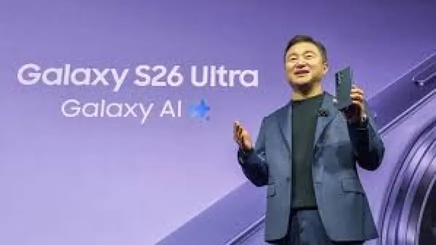 S26 Ultra headlines Samsung Unpacked 2026 with Privacy Display and 60W charging