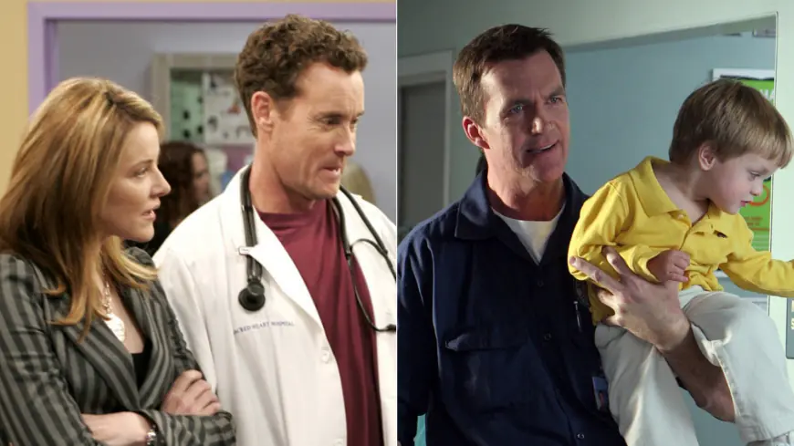Scrubs revival review: daft gags, volcanic fury and original cast return to Sacred Heart