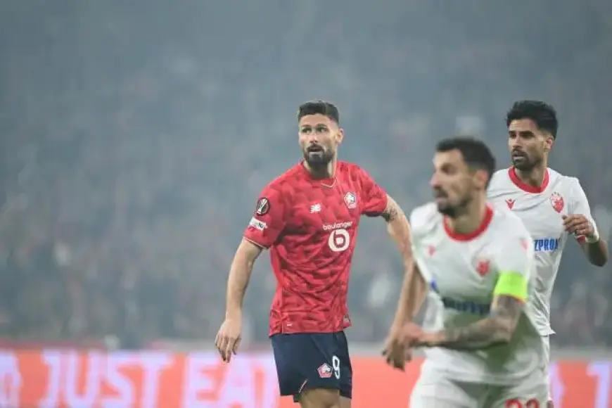LOSC Lineup: Giroud and Mbemba Start in Europa League Playoff at Red Star