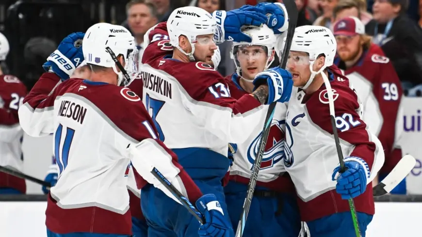 Nhl Scores: Avalanche 4-2 Mammoth — Necas, Kelly Each Record Goal and Assist in Salt Lake City