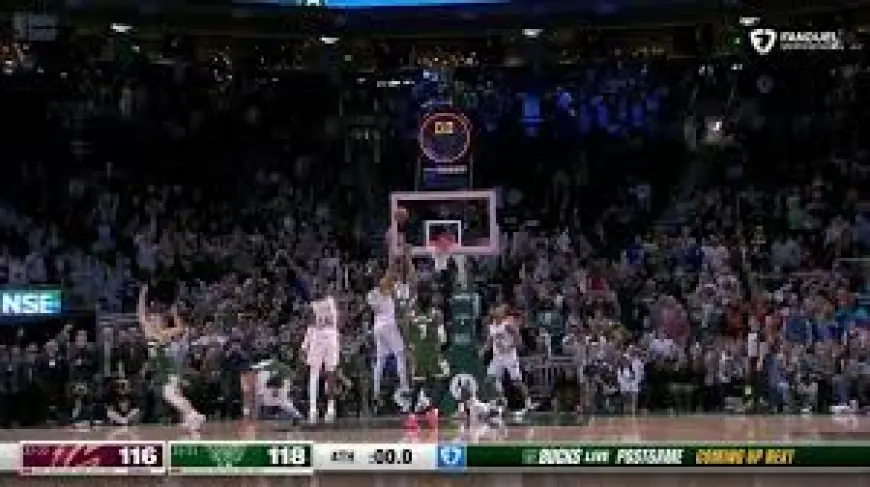 Cavaliers Vs Bucks: Bucks Survive Buzzer Scare, 118-116