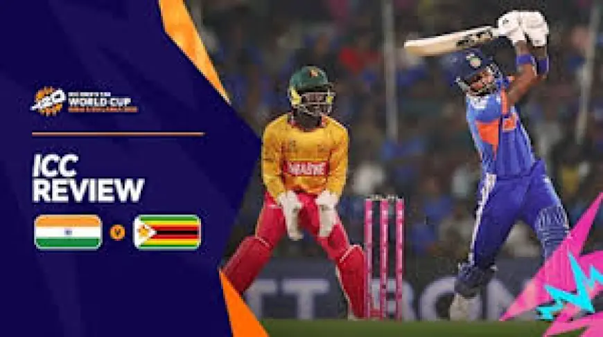 India Vs Zimbabwe: Bennett’s 97* Goes for Nothing as India’s 256-4 (second-highest T20 WC total) Produces 72-run Super 8s Win