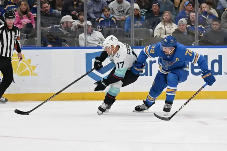 Kraken vs. Blues: Today’s Gameday Lineup Revealed