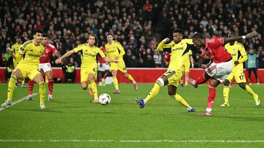 Fenerbahçe fightback not enough as Nottingham Forest advance 4-2 on aggregate