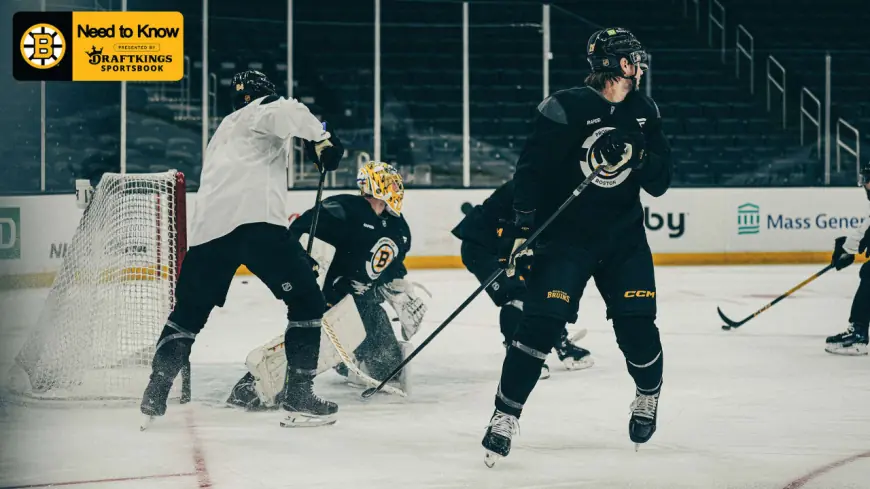 Need to Know: Bruins vs. Blue Jackets