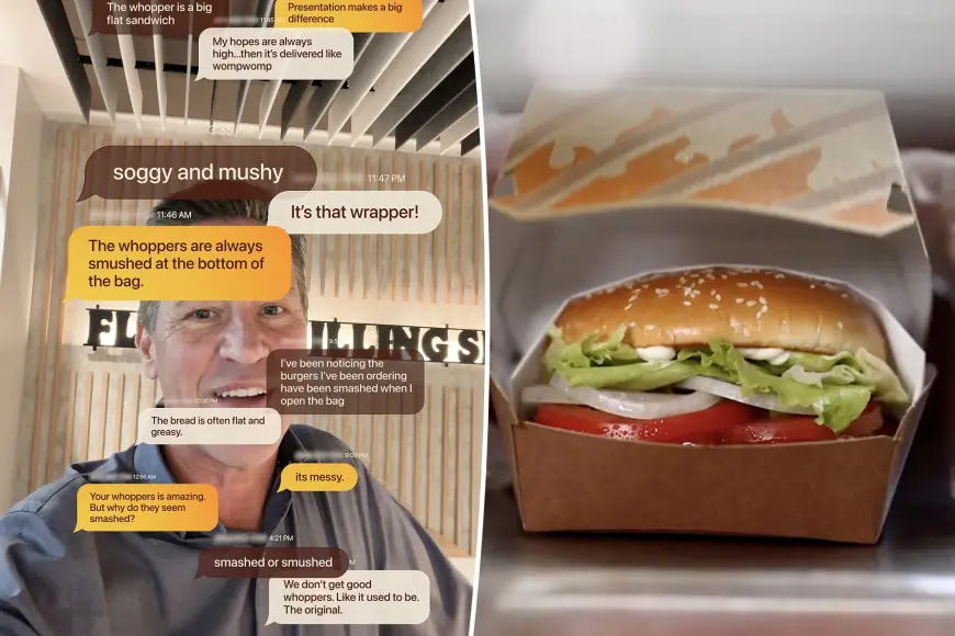 Customers complained, so Burger King Whopper Changes add premium bun, box and mayo in first update in nearly a decade