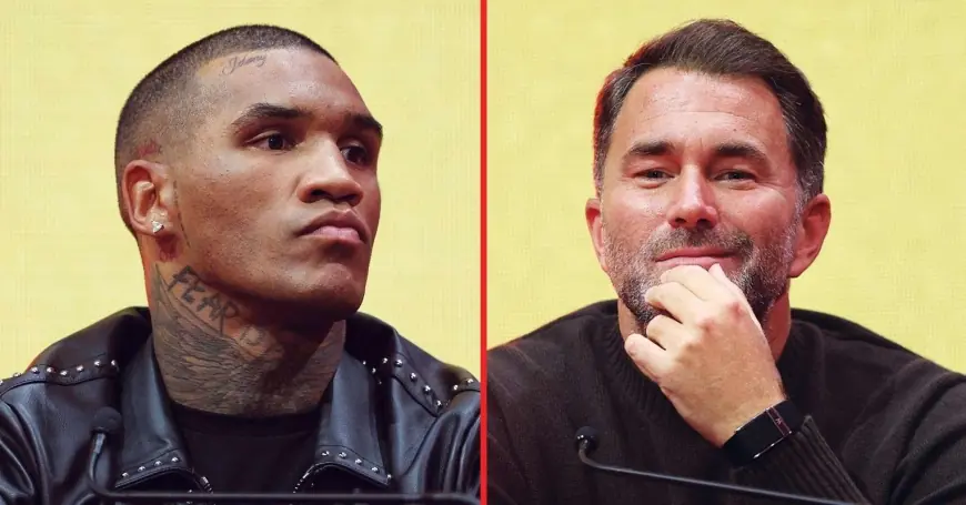 Eddie Hearn reacts to Conor Benn facing Regis Prograis in first fight after split