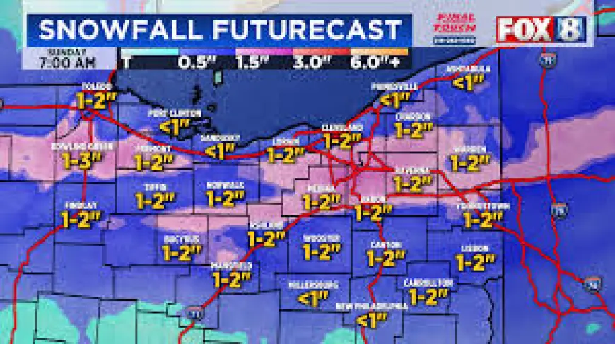Friday Brings Mild, Breezy Conditions Before Snow Returns Saturday