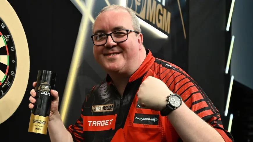 Josh Rock nine-darter as Stephen Bunting wins in Belfast — josh rock