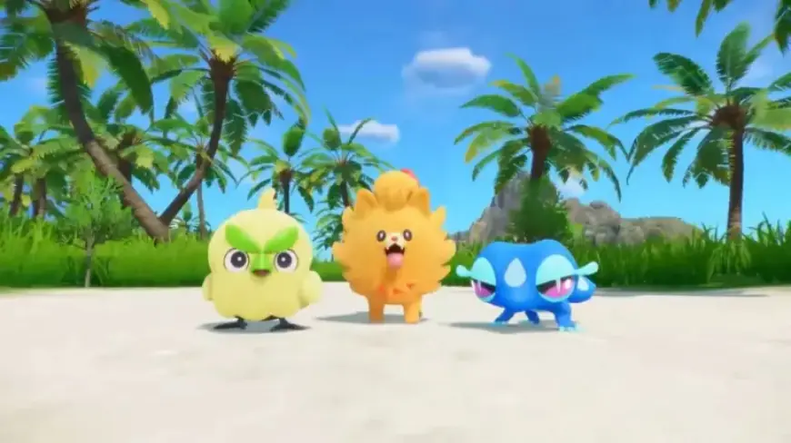 “Pokemon Winds and Waves Unveils New Starters: Browt, Pombon, Gecqua”