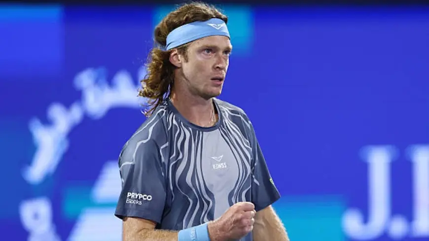 Andrey Rublev Overpowers Rinderknech, Books Spot in Dubai 2026 Semifinals — Statistical Milestone Sees Only Djokovic and Federer Ahead
