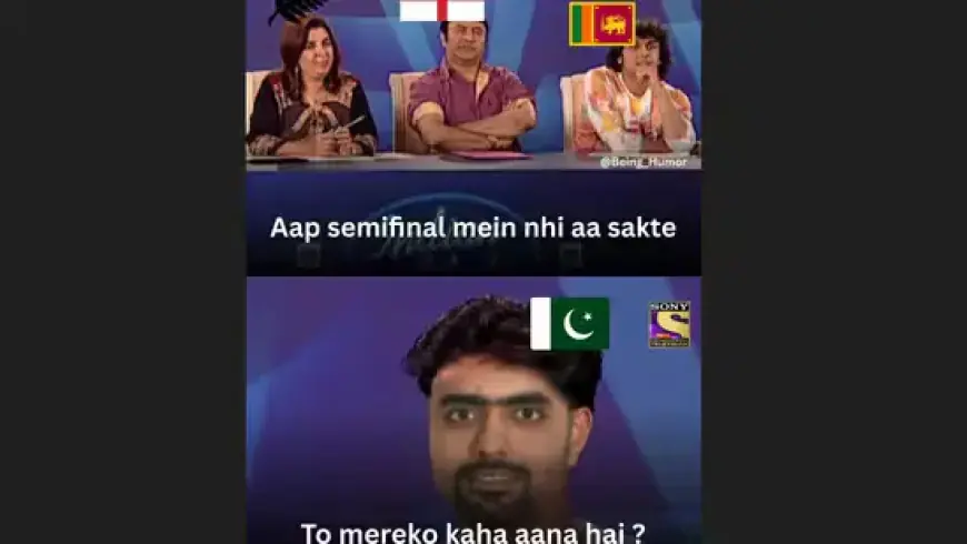 Viral Meme Captures Pakistan’s Uncertain Path to T20 World Cup Semifinals