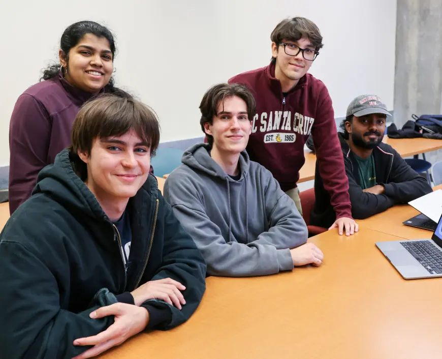 Uc Santa Cruz students build entrance-detection tools in Crown College innovation lab