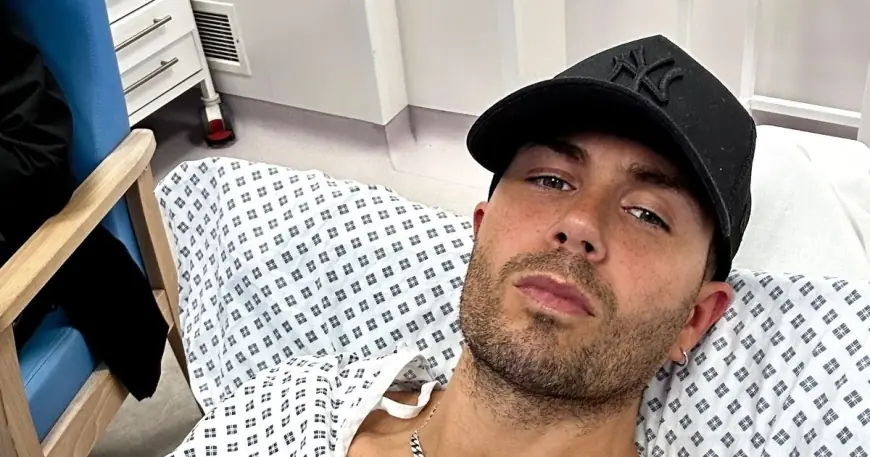 The Wanted's Max George health update after being rushed to hospital