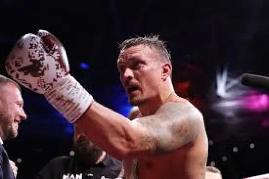 Oleksandr Usyk to Defend WBC Title Against Rico Verhoeven at Pyramids of Giza