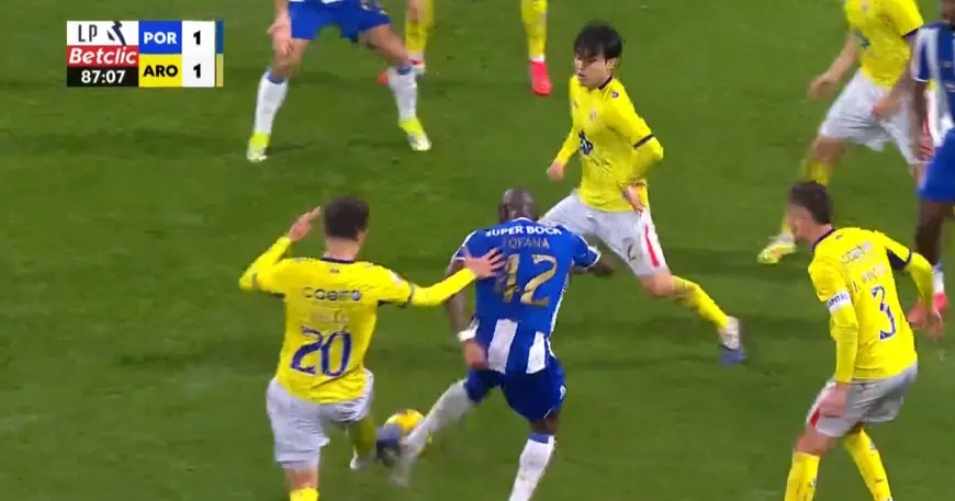 Porto Vs Arouca: penálti polémico nos 90+1' decide partida no Dragão