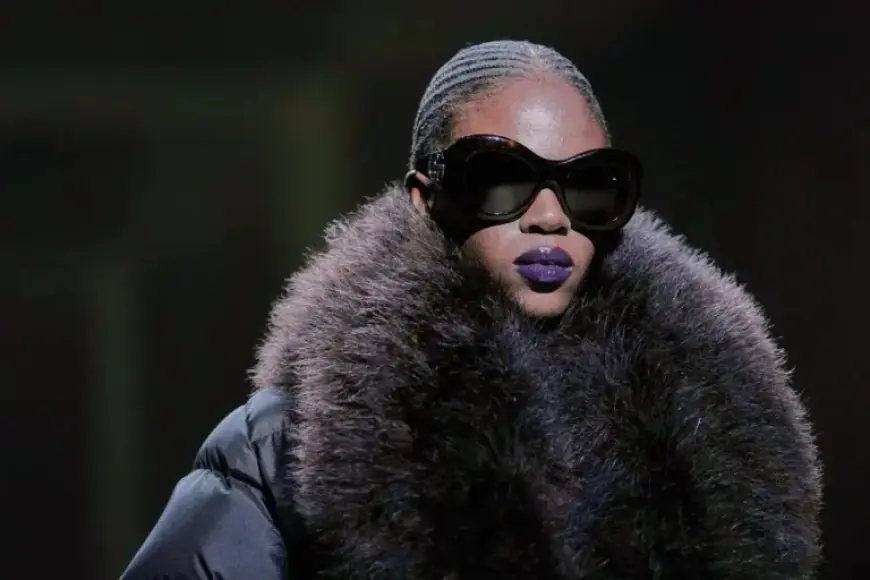 Kate Moss Stuns in Plunging Gown at Demna’s Gucci Debut