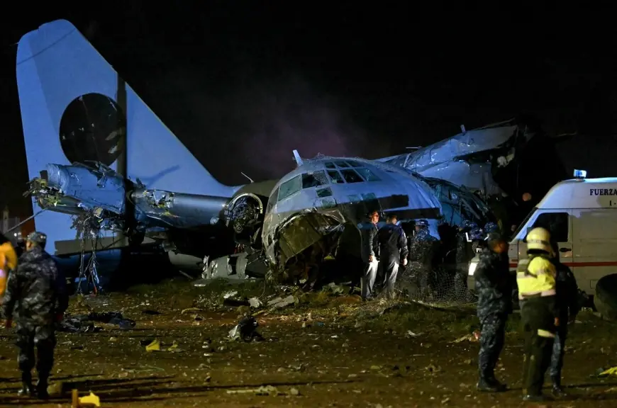Plane Crash Near El Alto Kills At Least 11 as Cash Cargo Triggers Chaotic Scene