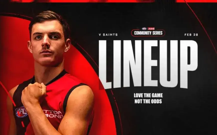 Essendon Faces Off Against Saints in AAMI Community Series