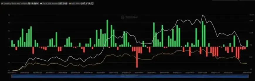 U.S. Spot Bitcoin ETFs Attract $1.1 Billion in 3 Days, Reach 2023 Peak